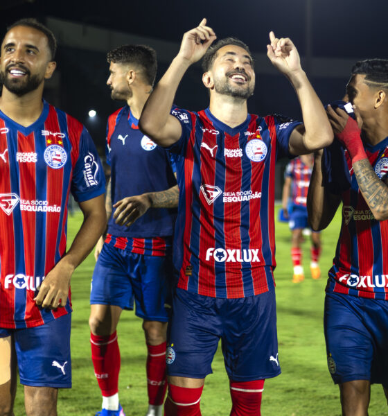 Bahia comemora vitória como visitante no Brasileirão 2026