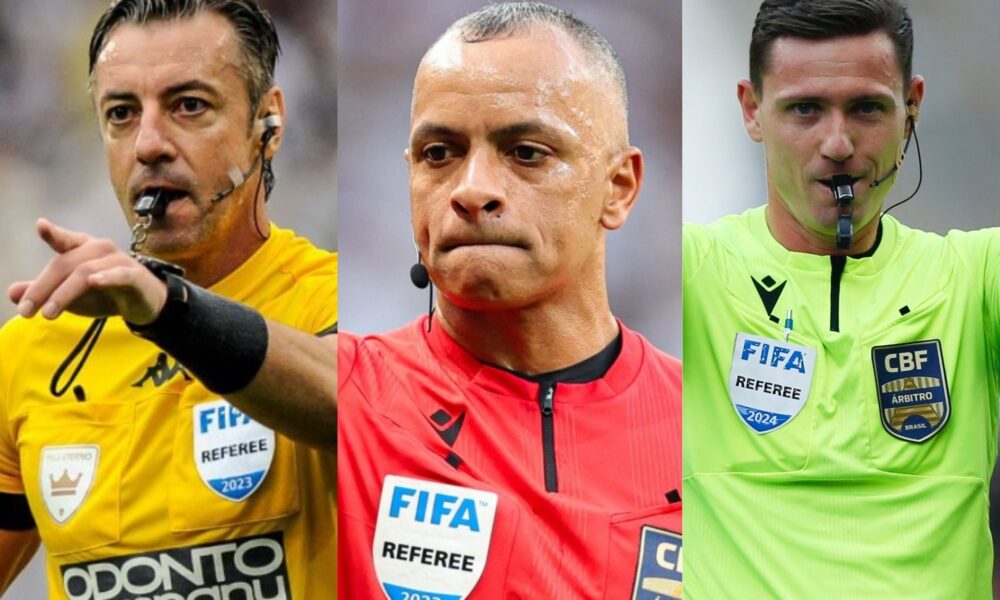 Árbitros Raphael Claus, Wilton Pereira Sampaio e o estreante Ramon Abatti Abel serão os representantes brasileiros da arbitragem na Copa do Mundo 2026